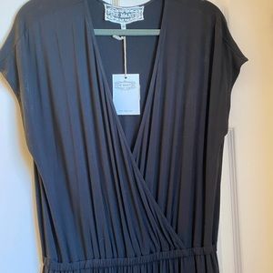 Pink Martini wide legged black jumper, size medium